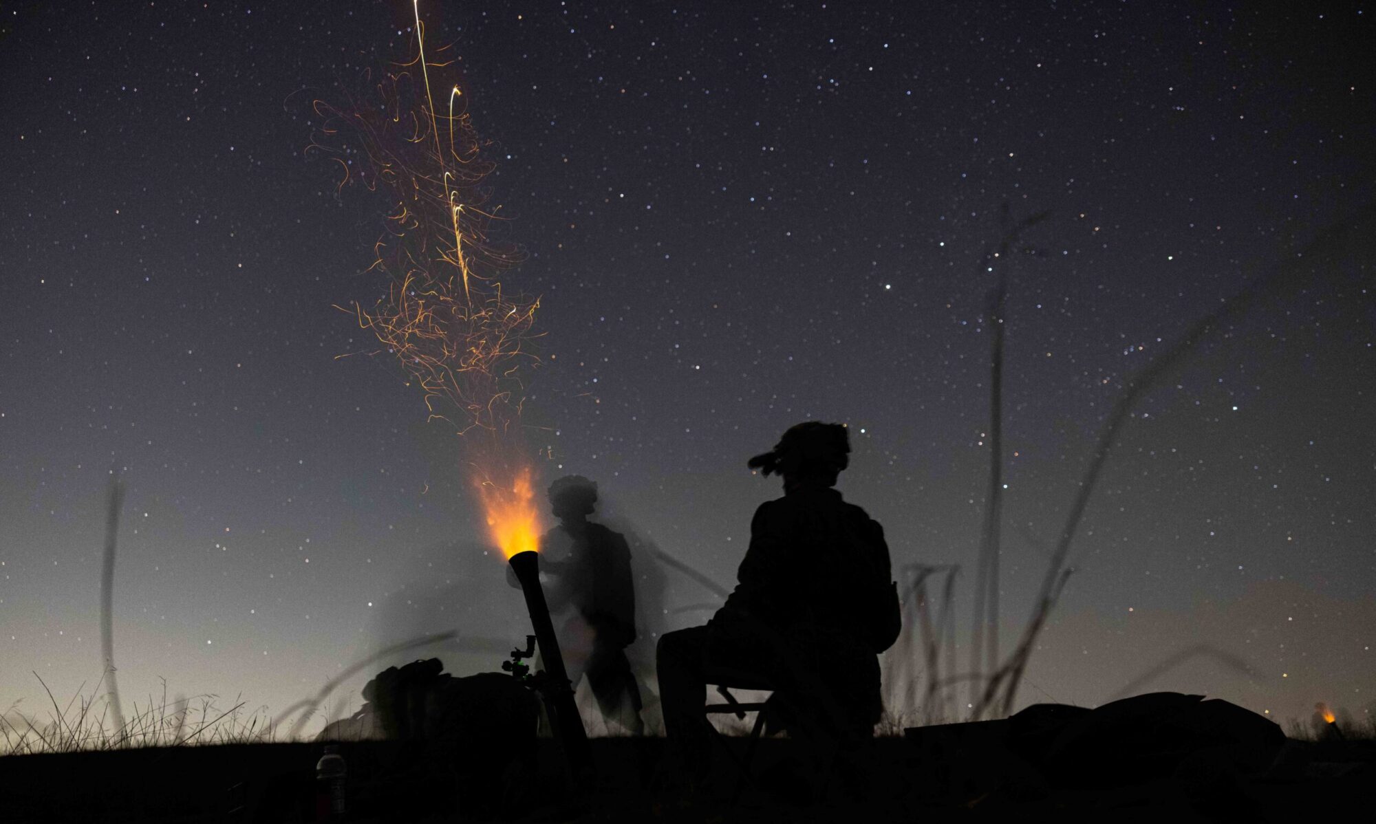 U.S. Marines with 1st Battalion, 1st Marine Regiment, 1st Marine Division, provide support by fire for Charlie Company, 1st Reconnaissance Battalion, 1st MARDIV, as part of a combat readiness evaluation at Marine Corps Base Camp Pendleton, California, Oct. 24, 2024. The combat readiness evaluation is a formal test based on mission essential tasks that evaluates the combat readiness of Marine units.