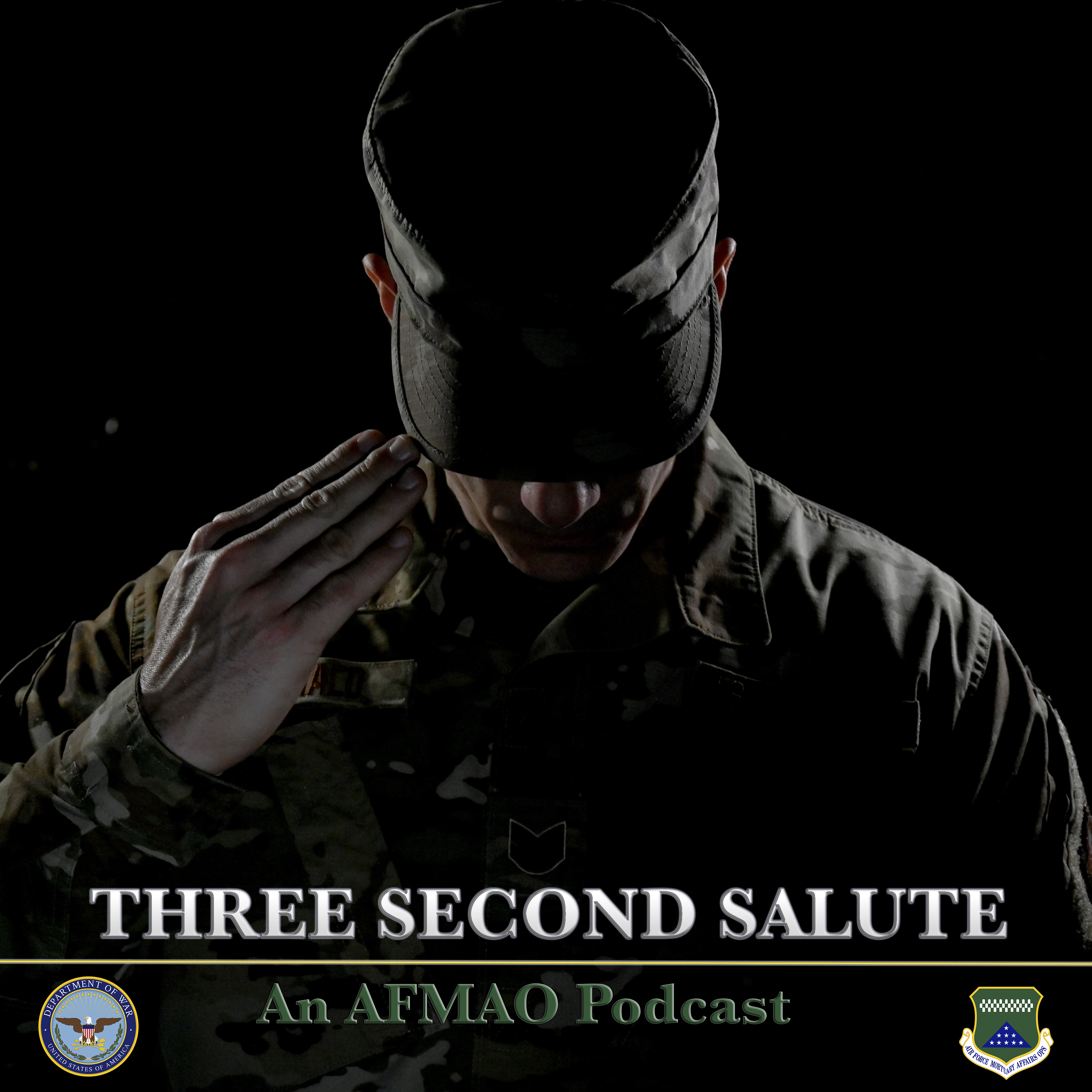 Three Second Salute starts with storytellers. By allowing those who have lost teach us about their grief, it can help us reckon with our own losses, and equip us to better care for the bereaved. (U.S. Air Force Graphic by Tech. Sgt. Rusty Frank.)