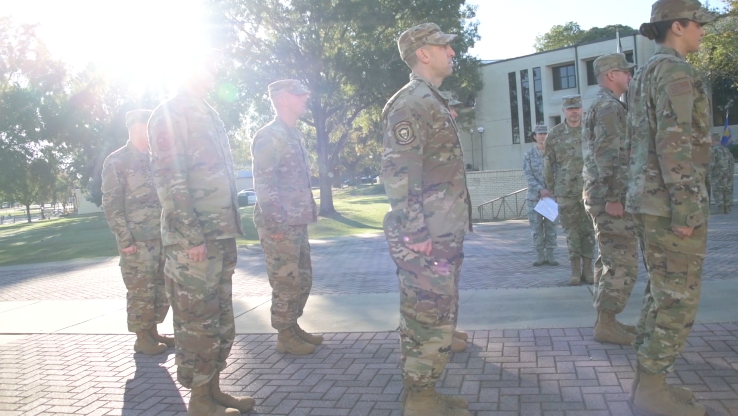 The United States Air Force First Sergeant Academy practiced their drill and ceremonies this week! Drill and ceremonies play a major role in our Airman’s military experience and these future First Sergeants are working to perfect them. (Video by Senior Airman Samuel Contreras.)